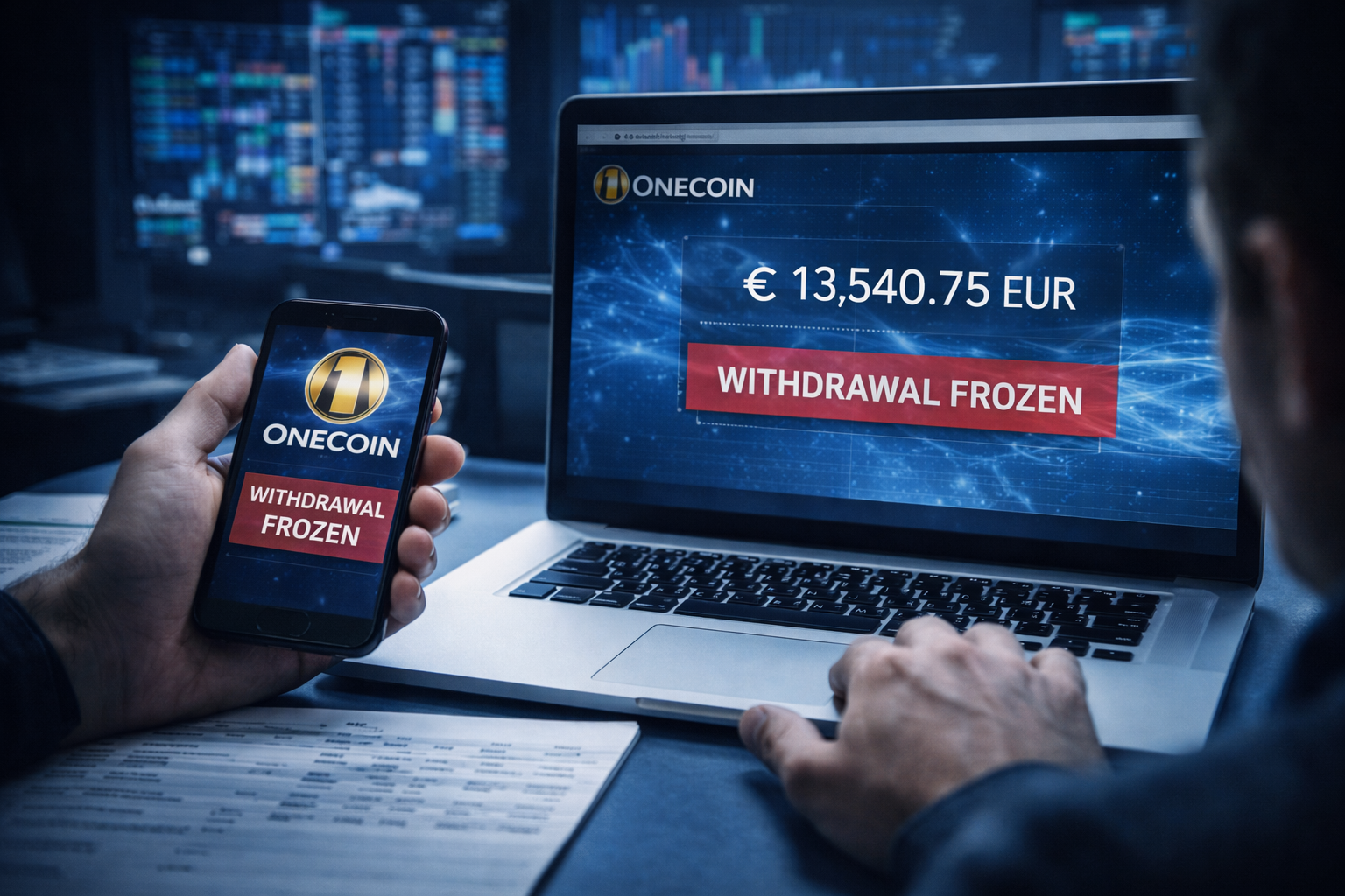 Exchange Delays and Frozen Withdrawals Raise New Concerns Over OneCoin (2017)