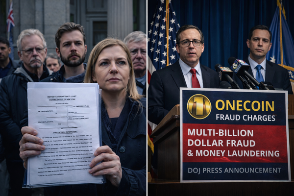 U.S. Prosecutors Charge OneCoin Leaders in Multi-Billion-Dollar Fraud Case (2019)