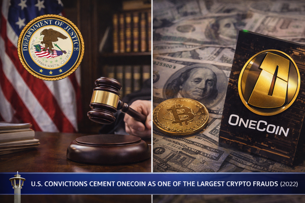 U.S. Convictions Cement OneCoin as One of the Largest Crypto Frauds (2022)